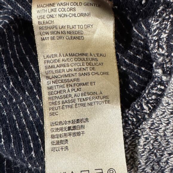 Anthropologie Saturday Sunday Medium Lesia Sweatshirt Hoodie Pullover 3/4 Sleeve - Picture 11 of 12